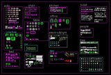 Autocad Mixed Blocks - CAD Design | Download CAD Drawings | AutoCAD Blocks | AutoCAD Symbols | CAD Drawings | Architecture Details│Landscape Details | See more about AutoCAD, Cad Drawing and Architecture Details