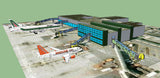 💎【Sketchup Architecture 3D Projects】10 Types of Airport Design Sketchup 3D Models V2 - CAD Design | Download CAD Drawings | AutoCAD Blocks | AutoCAD Symbols | CAD Drawings | Architecture Details│Landscape Details | See more about AutoCAD, Cad Drawing and Architecture Details