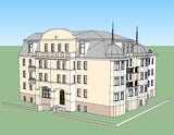 💎【Sketchup Architecture 3D Projects】European Classical Architecture Sketchup 3D Models V3 - CAD Design | Download CAD Drawings | AutoCAD Blocks | AutoCAD Symbols | CAD Drawings | Architecture Details│Landscape Details | See more about AutoCAD, Cad Drawing and Architecture Details