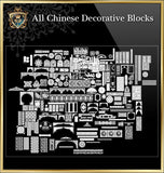All Chinese Carved CAD Elements V.1(Best Recommanded!!) - CAD Design | Download CAD Drawings | AutoCAD Blocks | AutoCAD Symbols | CAD Drawings | Architecture Details│Landscape Details | See more about AutoCAD, Cad Drawing and Architecture Details