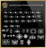 Royal Architecturre Finishes CAD Blocks - CAD Design | Download CAD Drawings | AutoCAD Blocks | AutoCAD Symbols | CAD Drawings | Architecture Details│Landscape Details | See more about AutoCAD, Cad Drawing and Architecture Details