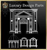 Royal Architecture Design Block 1 - CAD Design | Download CAD Drawings | AutoCAD Blocks | AutoCAD Symbols | CAD Drawings | Architecture Details│Landscape Details | See more about AutoCAD, Cad Drawing and Architecture Details