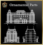 ★Architecture Ornamental Parts V.4★ - CAD Design | Download CAD Drawings | AutoCAD Blocks | AutoCAD Symbols | CAD Drawings | Architecture Details│Landscape Details | See more about AutoCAD, Cad Drawing and Architecture Details