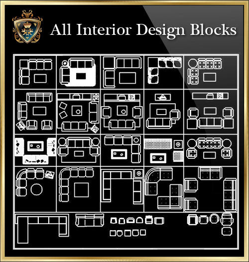 Interior Design Dwg Models Download Free Cad Blocks