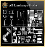 Landscape Blocks CAD Blocks Collection - CAD Design | Download CAD Drawings | AutoCAD Blocks | AutoCAD Symbols | CAD Drawings | Architecture Details│Landscape Details | See more about AutoCAD, Cad Drawing and Architecture Details