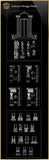 ★Luxury Interior Design Parts V.2★Best Recommanded!! - CAD Design | Download CAD Drawings | AutoCAD Blocks | AutoCAD Symbols | CAD Drawings | Architecture Details│Landscape Details | See more about AutoCAD, Cad Drawing and Architecture Details