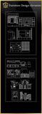 Furniture Design elevation-CAD Blocks Collection - CAD Design | Download CAD Drawings | AutoCAD Blocks | AutoCAD Symbols | CAD Drawings | Architecture Details│Landscape Details | See more about AutoCAD, Cad Drawing and Architecture Details