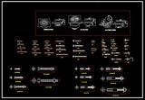 Hardware Blocks - CAD Design | Download CAD Drawings | AutoCAD Blocks | AutoCAD Symbols | CAD Drawings | Architecture Details│Landscape Details | See more about AutoCAD, Cad Drawing and Architecture Details