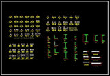 Hardware Blocks - CAD Design | Download CAD Drawings | AutoCAD Blocks | AutoCAD Symbols | CAD Drawings | Architecture Details│Landscape Details | See more about AutoCAD, Cad Drawing and Architecture Details