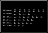 Hardware Blocks - CAD Design | Download CAD Drawings | AutoCAD Blocks | AutoCAD Symbols | CAD Drawings | Architecture Details│Landscape Details | See more about AutoCAD, Cad Drawing and Architecture Details