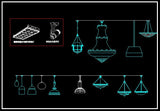 Lights and Lamps Blocks - CAD Design | Download CAD Drawings | AutoCAD Blocks | AutoCAD Symbols | CAD Drawings | Architecture Details│Landscape Details | See more about AutoCAD, Cad Drawing and Architecture Details