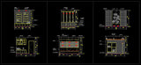 Study Room Design Drawings V.1 - CAD Design | Download CAD Drawings | AutoCAD Blocks | AutoCAD Symbols | CAD Drawings | Architecture Details│Landscape Details | See more about AutoCAD, Cad Drawing and Architecture Details