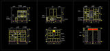 Study Room Design Drawings V.2 - CAD Design | Download CAD Drawings | AutoCAD Blocks | AutoCAD Symbols | CAD Drawings | Architecture Details│Landscape Details | See more about AutoCAD, Cad Drawing and Architecture Details