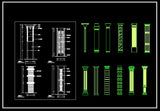 Column Design Drawing - CAD Design | Download CAD Drawings | AutoCAD Blocks | AutoCAD Symbols | CAD Drawings | Architecture Details│Landscape Details | See more about AutoCAD, Cad Drawing and Architecture Details