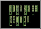 Chinese Classic grilles design - CAD Design | Download CAD Drawings | AutoCAD Blocks | AutoCAD Symbols | CAD Drawings | Architecture Details│Landscape Details | See more about AutoCAD, Cad Drawing and Architecture Details
