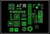 Chinese Classic grilles design - CAD Design | Download CAD Drawings | AutoCAD Blocks | AutoCAD Symbols | CAD Drawings | Architecture Details│Landscape Details | See more about AutoCAD, Cad Drawing and Architecture Details