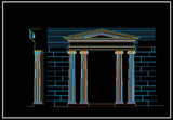 Architecture Decoration Drawing 1 - CAD Design | Download CAD Drawings | AutoCAD Blocks | AutoCAD Symbols | CAD Drawings | Architecture Details│Landscape Details | See more about AutoCAD, Cad Drawing and Architecture Details