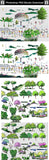 Hand-painted PSD Landscape elevation 2 - CAD Design | Download CAD Drawings | AutoCAD Blocks | AutoCAD Symbols | CAD Drawings | Architecture Details│Landscape Details | See more about AutoCAD, Cad Drawing and Architecture Details