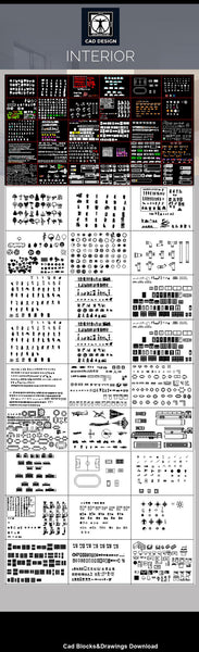 All Interior Design Blocks 2 | CAD Download – CAD Design | Free CAD ...