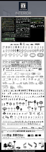 All Interior Design Blocks 7 | CAD Download – CAD Design | Free CAD ...