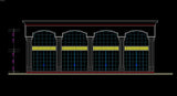 Building Elevation 7 - CAD Design | Download CAD Drawings | AutoCAD Blocks | AutoCAD Symbols | CAD Drawings | Architecture Details│Landscape Details | See more about AutoCAD, Cad Drawing and Architecture Details