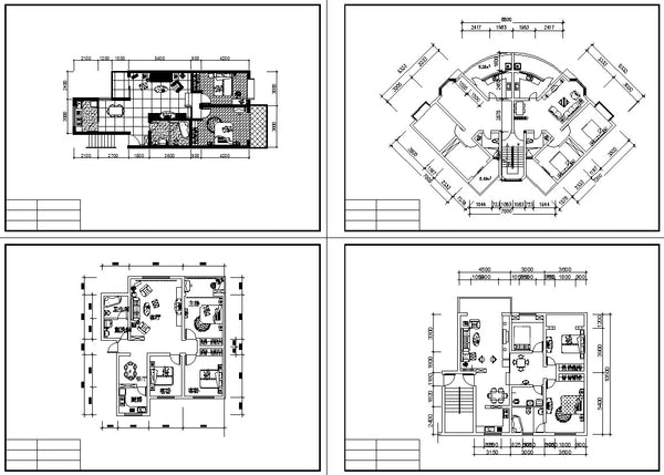 Residential Construction Drawings Bundle | CAD Download – CAD Design ...