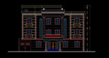 Building Elevation 7 - CAD Design | Download CAD Drawings | AutoCAD Blocks | AutoCAD Symbols | CAD Drawings | Architecture Details│Landscape Details | See more about AutoCAD, Cad Drawing and Architecture Details