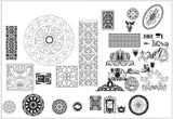 Over 500+ Neoclassical Interiors Decor, Decorative elements-Frame,Pattern,Border,Door,Windows,Cabinet,Lattice,Ceiling,Paving - CAD Design | Download CAD Drawings | AutoCAD Blocks | AutoCAD Symbols | CAD Drawings | Architecture Details│Landscape Details | See more about AutoCAD, Cad Drawing and Architecture Details