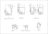 Accessibility Facilities Drawings V2 - CAD Design | Download CAD Drawings | AutoCAD Blocks | AutoCAD Symbols | CAD Drawings | Architecture Details│Landscape Details | See more about AutoCAD, Cad Drawing and Architecture Details