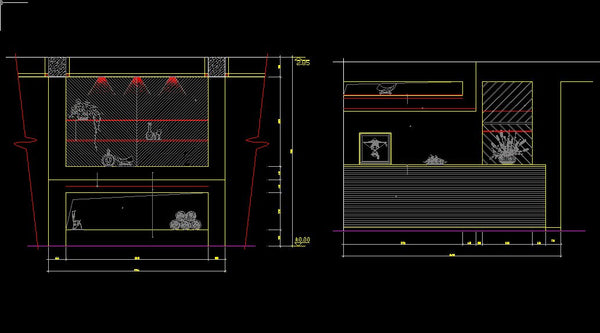 Restaurant Design Template V.2 | CAD Download – CAD Design | Free CAD ...