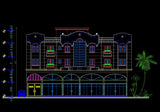 Building Elevation 6 - CAD Design | Download CAD Drawings | AutoCAD Blocks | AutoCAD Symbols | CAD Drawings | Architecture Details│Landscape Details | See more about AutoCAD, Cad Drawing and Architecture Details