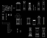 Over 1200+ Crown molding,Chair-rail,Door Trim,Skirting Board,Corner Post,Plain Molding - CAD Design | Download CAD Drawings | AutoCAD Blocks | AutoCAD Symbols | CAD Drawings | Architecture Details│Landscape Details | See more about AutoCAD, Cad Drawing and Architecture Details