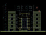 Building Elevation 6 - CAD Design | Download CAD Drawings | AutoCAD Blocks | AutoCAD Symbols | CAD Drawings | Architecture Details│Landscape Details | See more about AutoCAD, Cad Drawing and Architecture Details