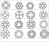 All Chinese Decoration Elements(Best Recommanded!!) - CAD Design | Download CAD Drawings | AutoCAD Blocks | AutoCAD Symbols | CAD Drawings | Architecture Details│Landscape Details | See more about AutoCAD, Cad Drawing and Architecture Details