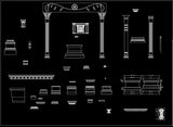 Over 1200+ Crown molding,Chair-rail,Door Trim,Skirting Board,Corner Post,Plain Molding - CAD Design | Download CAD Drawings | AutoCAD Blocks | AutoCAD Symbols | CAD Drawings | Architecture Details│Landscape Details | See more about AutoCAD, Cad Drawing and Architecture Details