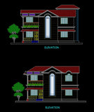 Building Elevation 9 - CAD Design | Download CAD Drawings | AutoCAD Blocks | AutoCAD Symbols | CAD Drawings | Architecture Details│Landscape Details | See more about AutoCAD, Cad Drawing and Architecture Details