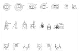 Accessibility Facilities Drawings V2 - CAD Design | Download CAD Drawings | AutoCAD Blocks | AutoCAD Symbols | CAD Drawings | Architecture Details│Landscape Details | See more about AutoCAD, Cad Drawing and Architecture Details