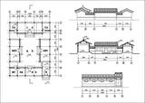 Chinese Architecture CAD Drawing-Chinese Courtyard - CAD Design | Download CAD Drawings | AutoCAD Blocks | AutoCAD Symbols | CAD Drawings | Architecture Details│Landscape Details | See more about AutoCAD, Cad Drawing and Architecture Details