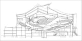 Hans Scharoun's Berliner Philharmonie - CAD Design | Download CAD Drawings | AutoCAD Blocks | AutoCAD Symbols | CAD Drawings | Architecture Details│Landscape Details | See more about AutoCAD, Cad Drawing and Architecture Details