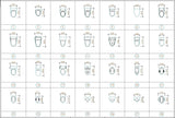 Toilet and Bathroom Cad Set - CAD Design | Download CAD Drawings | AutoCAD Blocks | AutoCAD Symbols | CAD Drawings | Architecture Details│Landscape Details | See more about AutoCAD, Cad Drawing and Architecture Details