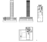 Lever House. New York-Natalie de Blois - CAD Design | Download CAD Drawings | AutoCAD Blocks | AutoCAD Symbols | CAD Drawings | Architecture Details│Landscape Details | See more about AutoCAD, Cad Drawing and Architecture Details