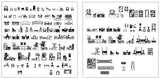 All Interior Design Blocks 1 - CAD Design | Download CAD Drawings | AutoCAD Blocks | AutoCAD Symbols | CAD Drawings | Architecture Details│Landscape Details | See more about AutoCAD, Cad Drawing and Architecture Details