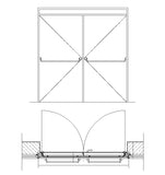 Free Fire Proof Door Details - CAD Design | Download CAD Drawings | AutoCAD Blocks | AutoCAD Symbols | CAD Drawings | Architecture Details│Landscape Details | See more about AutoCAD, Cad Drawing and Architecture Details