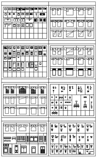 All Interior Design Blocks 5 – CAD Design | Free CAD Blocks,Drawings ...