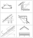 Free Roof Details 1 - CAD Design | Download CAD Drawings | AutoCAD Blocks | AutoCAD Symbols | CAD Drawings | Architecture Details│Landscape Details | See more about AutoCAD, Cad Drawing and Architecture Details