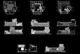 Town council-Alvar Aalto - CAD Design | Download CAD Drawings | AutoCAD Blocks | AutoCAD Symbols | CAD Drawings | Architecture Details│Landscape Details | See more about AutoCAD, Cad Drawing and Architecture Details
