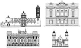 Ornamental Parts of Buildings 10 - CAD Design | Download CAD Drawings | AutoCAD Blocks | AutoCAD Symbols | CAD Drawings | Architecture Details│Landscape Details | See more about AutoCAD, Cad Drawing and Architecture Details