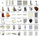 Sketchup Interior Objects 3D models download - CAD Design | Download CAD Drawings | AutoCAD Blocks | AutoCAD Symbols | CAD Drawings | Architecture Details│Landscape Details | See more about AutoCAD, Cad Drawing and Architecture Details