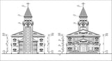Cathedrals and Church  2 - CAD Design | Download CAD Drawings | AutoCAD Blocks | AutoCAD Symbols | CAD Drawings | Architecture Details│Landscape Details | See more about AutoCAD, Cad Drawing and Architecture Details
