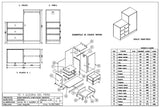 Drawers sections detail in autocad dwg files - CAD Design | Download CAD Drawings | AutoCAD Blocks | AutoCAD Symbols | CAD Drawings | Architecture Details│Landscape Details | See more about AutoCAD, Cad Drawing and Architecture Details